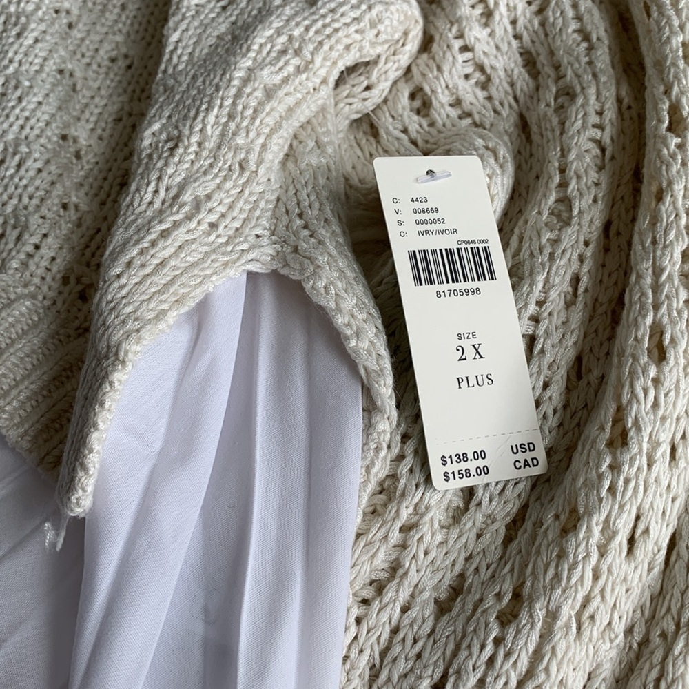 🌸MAEVE LAYERED PLEATED SWEATER🌸 - Picture 8 of 13